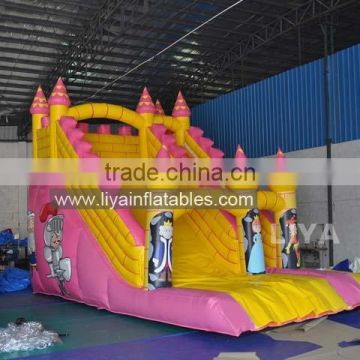 2015 new design inflatable slide, inflatable water slide, inflatable slip slide for kids slip and funny