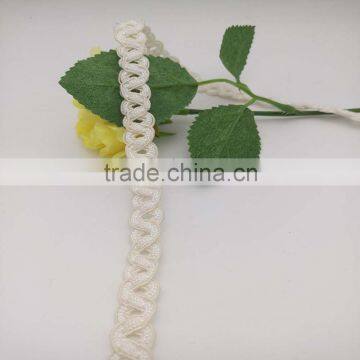 braid clothing home textile white nylon lace trimmings