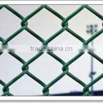 diamond mesh fence machinery/vinyl coated chain link/chain link fence for sale