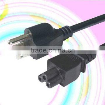 UL approval NEMA power plug with IEC C5 connector