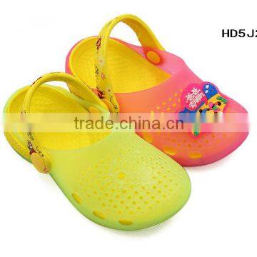 2015 new style children's cute prevent sandla jelly beach shoes