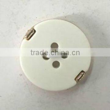 4 holes fancy plastic button