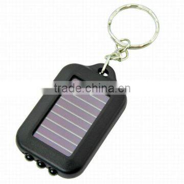 Solar Flashlight Key Chain