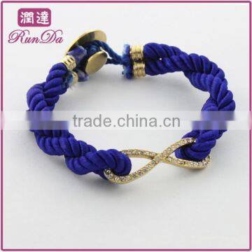 the Newest High Quality Woven Nylon Bracelet Wholesale Jewelry