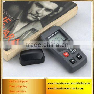 2 pin steel probe wood moisture meter with LCD display for testing moisture