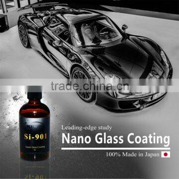 Quick and easy apply KISHO glass coating car wax Japan