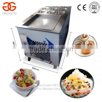 Thailand Fry Ice Cream Machine/Fried Ice Cream Roll Machine/Ice Cream Cold Plate