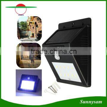 Solar Light Human Body Induction Lamp Energy Saving Outdoor Lights Garden Courtyard Solar Sensor Wall Light