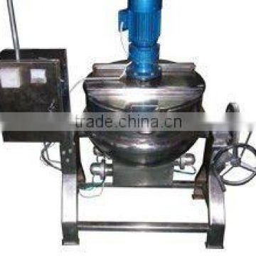 200L electric tiltable jacket pot for making cake