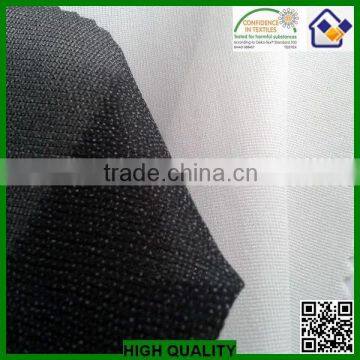 PA/PES warp knit woven fusible interlining/adhesive interfacing/entretela/TELA