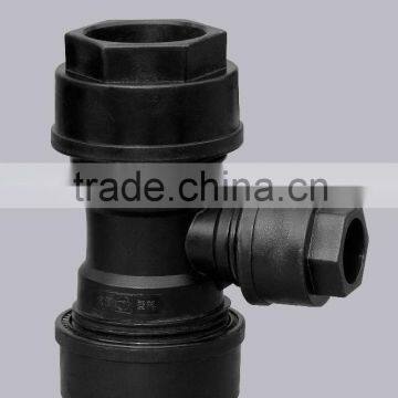 high quality plastic pipe fittings union reducing tee for water supply