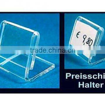 2015 wholesale acrylic price tag display stand