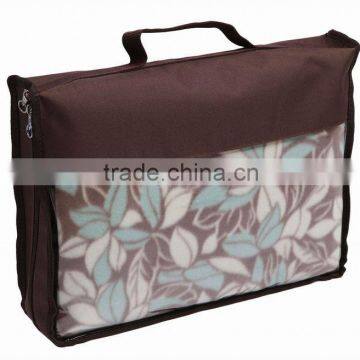Foldable Waterproof Travel Picnic Rug with Strip Pattern