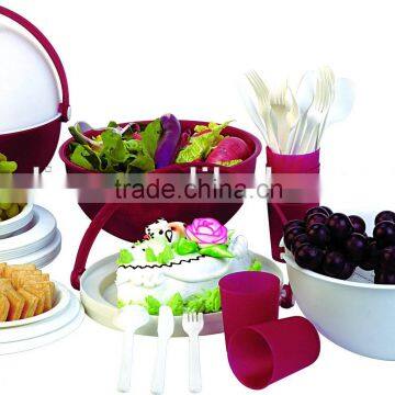 45pcs Outdoor camping food storage container set