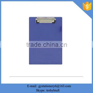 2016 hot sale a4 pvc clipboard with pockets