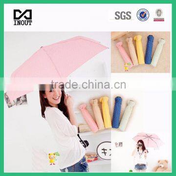 21 Inches 7K Hand Open Windtight 3 Fold Umbrella
