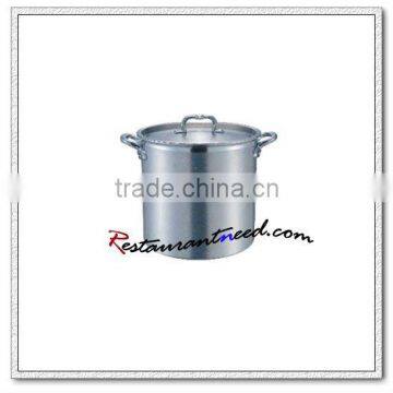 S351 European Style Composite Bottom Aluminium Stock Pot With Cover