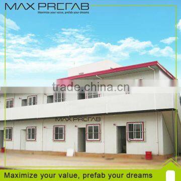 Cheap prefabricated house price with steel frame