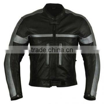 Motorbike leather jacket