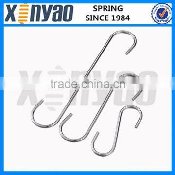 Long steel secure metal S hook
