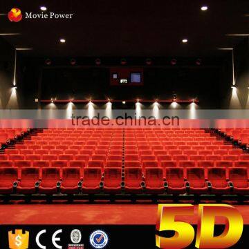 3 DOF Electric Platform 5D Motion Cinema with motion seat For amusement park