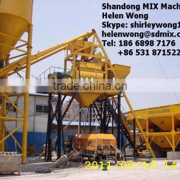 75 concrete mixing plant for ready-mixed concrete