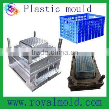 Customized plastic mould making Fruit crate mould