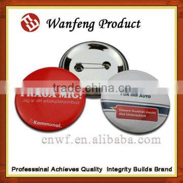 Professional Factory Produce Free Design Tin Botton Badge for Trade