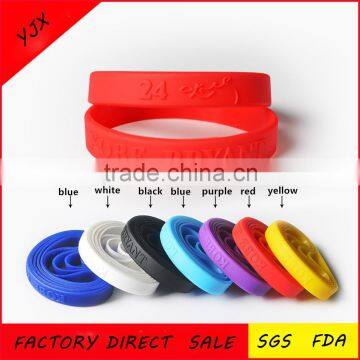 fashion energy cheap custom silicone bracelet