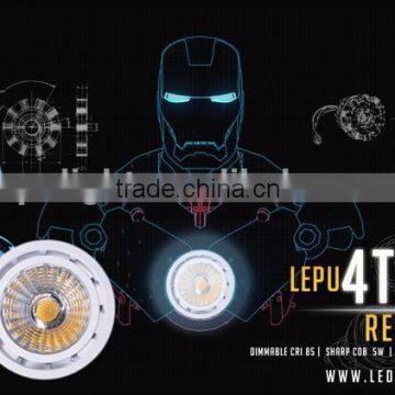 New Design Hot Sale CE RoHS CRI 85Ra CCT Options UNIQUE Lamp Bulb Sharp COB GU10 Reactor 5W LED Spotlight LED Dimmable photo-3