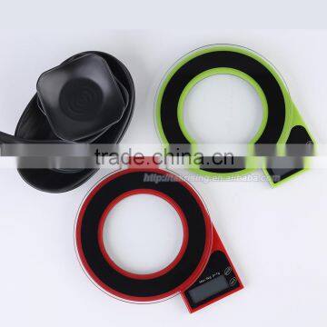 TKP416(Green) 2015 New Design Glass Kitchen Scale photo-6