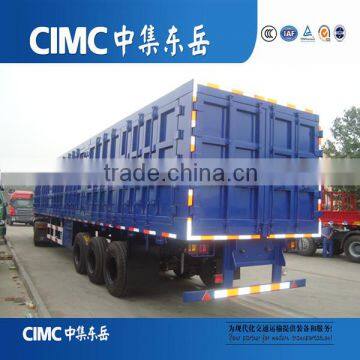 13meters 3 Axles Tarpaulins Container Box Curtain Side Van Semi Trailer for Sale photo-5