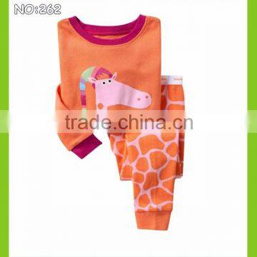 Cheaper pajamas set baby giraffe pajamas kids orange pyjamas children animal clothes boys girls funny sleepwear high quality                        
                                                Quality Choice