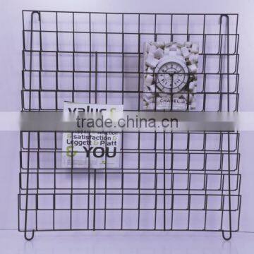 New Design Living Room Wrought Iron Decorative Shelves for Books photo-4