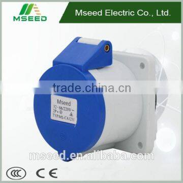 Blue Color Waterproof Socket CA1231 Electrical Automotive *Outdoor Circular Industrial Switch Socket