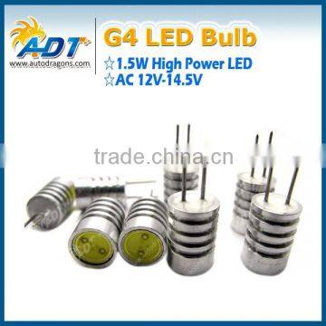 Back Pin G4 12V DC 1.5W High Power LED Bulb 180 Degree Lamp