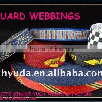 Polyester Webbing with Jacquard LOGO