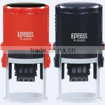 Epress Round shape with diameter 30mm date stamp/rubber name stamp (R0030D)