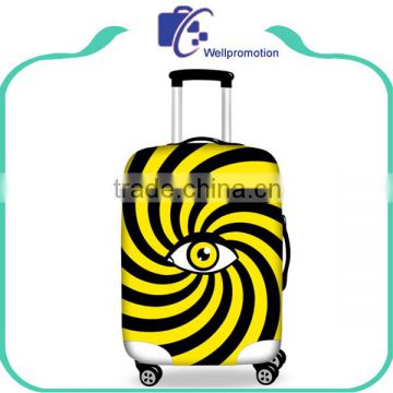 Pattern Printing Canvas Fabric Luggage Cover