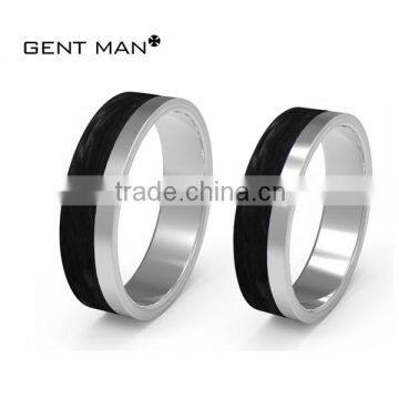 925 silver engagement couple ring with stone for boys and girls carbon fiber wedding rings