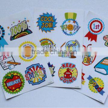 symbolic colorful sticker for any place