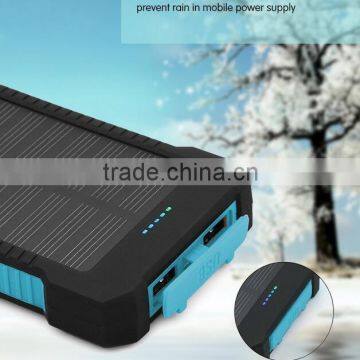 Good Reputation Customized Logo Solar Power Bank Portable