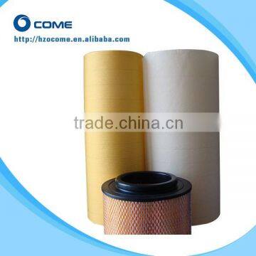 Yellow Jumbo Auto Air Oil Filter Paper Roll