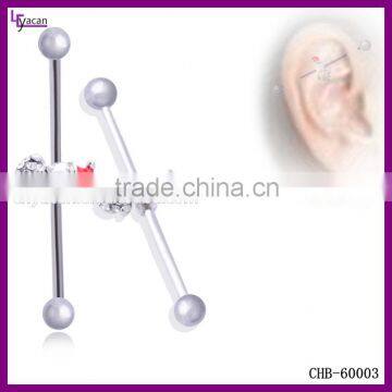 316L Stainless Steel Unique Industrial Piercing Jewelry