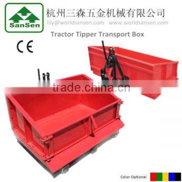 Back bucket ,Catering Transport Box, tractor link box, Tractor 3point implements rear bucket