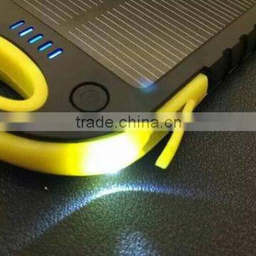 2015 China Suppliers Solar Energy Power Bank 5000mah Waterproof Solar Power Bank photo-3