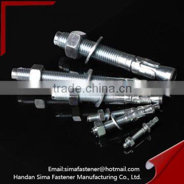 ZINC PLATED WEDGE ANCHOR/THROUGH BOLTS ZP AND YZP photo-3