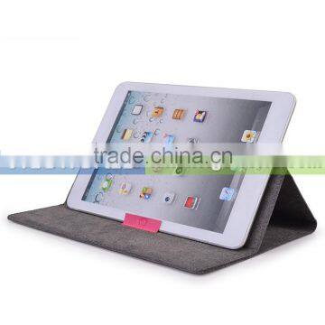 Flexistand 2 envelope case made of PU Leather or microfibre material for iapd mini and other 7 inch tablets case wholesale