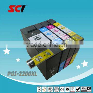 suitable for America market, PGI-2200XL ink cartridge for MB5020/MB5320/IB4020 with chip direct buy from china manufacturer