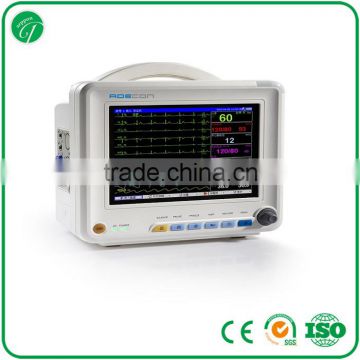 China supplier Manufacturer multi-parameter patient monitor 6-parameter patient icu monitor